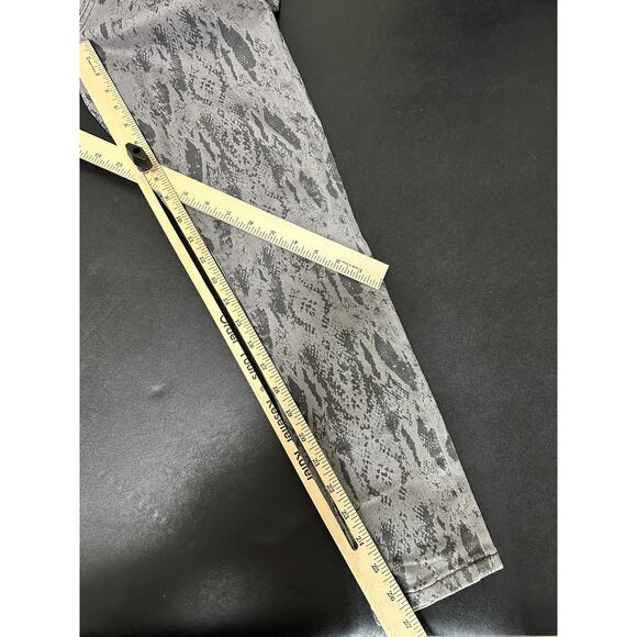 Dear John Gisele Grey Printed High Waisted Skinny Jeans Women's Size 28 - Picture 10 of 11